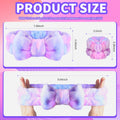 WSYUB Spa Headband and Matching Wrist Bands for Washing Face, Fuzzy Skincare Bow Headbands, Soft Facial Makeup Head Bands, Shower Hair Sleepover