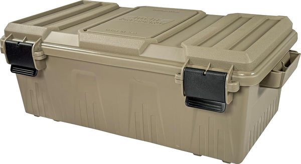 MTM ACDC30 Divided Ammo Crate Box, Made in USA, Lockable Ammo Storage Box