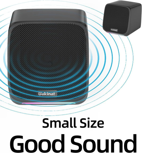 Computer Speakers,Computer Speakers for Desktop Pc,Desktop Speakers,Small Computer Speakers USB Powered 3.5Mm Aux Speaker for