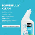 Better Life Natural Toilet Bowl Cleaner, Tea Tree & Peppermint Scent, 24 Fl Oz (Pack of 2)