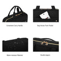 BAGSMART Large Toiletry Bag Travel Bag with Hanging Hook, Water-resistant Makeup Cosmetic Bag Travel Organizer for Accessories, Shampoo, Full