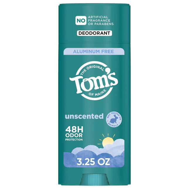 TomÃ¢ÂÂS of Maine Unscented Natural Deodorant for Women and Men, Aluminum Free