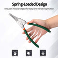 SPEEDWOX Circlip Pliers 9-Inch, Tip Diameter 0.09 Inch, Snap Ring Pliers External, Heavy Duty Retaining Ring Pliers, Straight Jaws for Ring