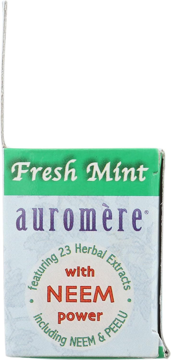 Auromere Freshmint Herbal Toothpaste (12x4.16 Oz), 2.75 Oz Fresh Mint 4.16 Ounce (Pack of 1)