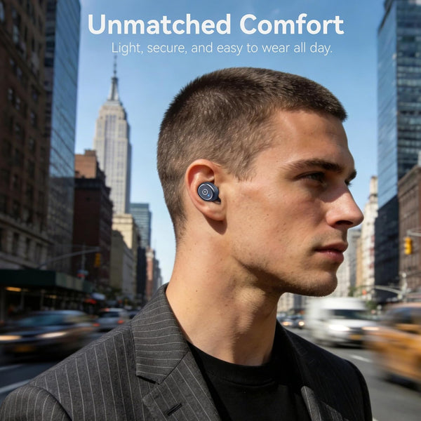 TOZO T10 Wireless Earbuds Bluetooth 5.3 Headphones, App Customize EQ, Ergonomic Design, 55H Playtime, Wireless Charging Case, IPX8 Waterproof
