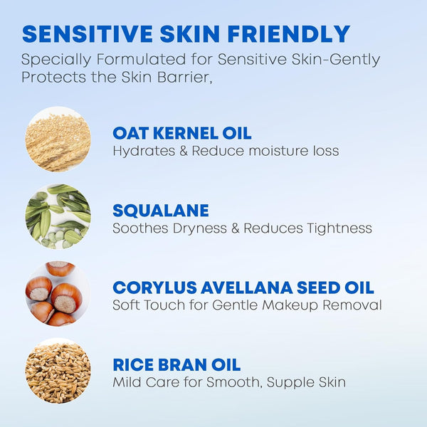 ddg Cleansing Balm Makeup Remover for Sensitive Skin,Eye Makeup Remover & Facial Cleanser for Waterproof Makeup Removal,Vegan Plant