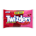 TWIZZLERS PULL 'N' PEEL Cherry Flavored Licorice Style, Chewy Candy Big Bag, 28 oz Cherry 28 Ounce (Pack of 1)