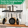 ESFUN 24 Pack 3 inch Heavy Duty S Hooks Pan Pot Holder Rack Hooks Hanging Hangers S Shaped Hooks for Kitchenware Pots Utensils Clothes Bags Towels