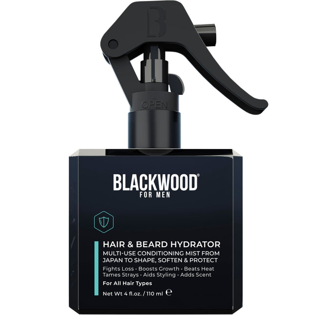 Blackwood for Men Hair & Beard Hydrator Spray - Natural Leave-In Conditioner - M