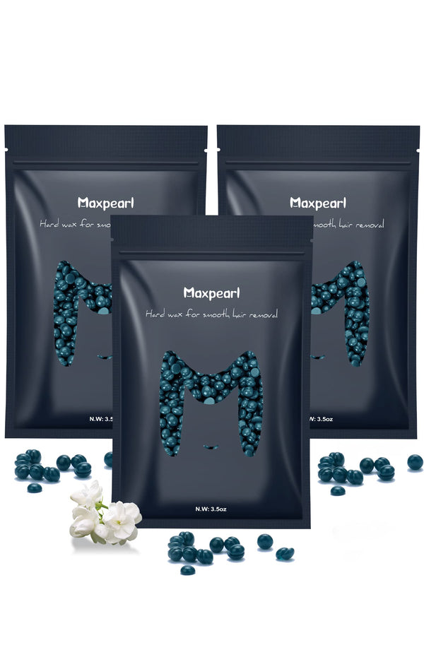Maxpearl Wax Beads for for Brazilian/Coarse Hair, 10.5oz/300g, Dark Green