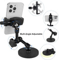 Magnetic Phone Holder,Heavy Duty Phone Mount for Truck/Tractor/Forklift/Boat/Motor Vehicles,Fit 3.5~7.5" Iphone/Nexus/Smartphone,360ÃÂ°Adjustable