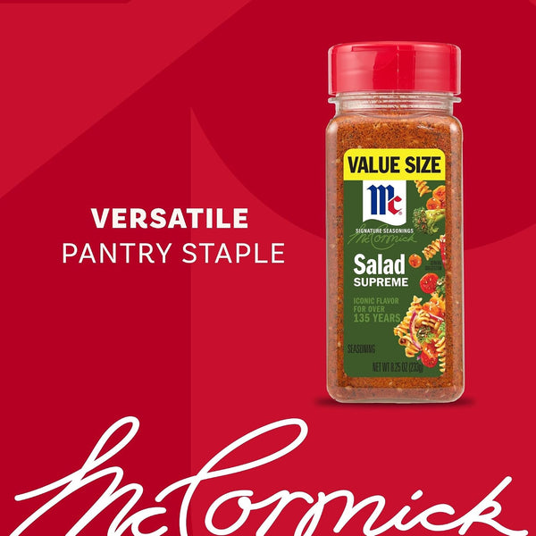Mccormick Perfect Pinch Salad Supreme Seasoning, 8.25 Oz