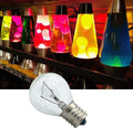 Lava Lamp Bulb, 6 Pack 25 Watt Lava Lamp Light Bulb, S11 E17 Base 120 Volt Lava Lamp Replacement Bulb for 14.5 Inch Glitter and Lava Lamps -