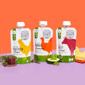 Serenity Kids Organic Baby Food Pouches, 5g Protein, 3.5 Oz, 6 Pack | 5g Protein, No Added Sugar, Savory Meat Pouches, Baby Snacks, Toddler Food,