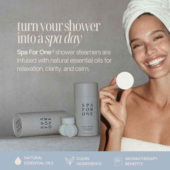 Aromatherapy Shower Steamers with Natural Essential Oils - Relaxation and Luxury