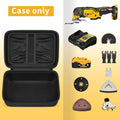PAIYULE Oscillating Tool Case for DEWALT DCS356B/DCS354B, Box Only | Hard EVA Shell, Custom-Fit Storage, Blade Organizer and Room for Two