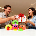 Vomiting Egg Slime Toy - Funny Prank Squeeze Stress Ball Puking Yolk, Novelty Fidget Relief Toy Gag Gift for Kids Adults, Christmas Stocking