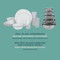 Gibson Home 74 Piece Kitchen in a Box Pots and Pans Cookware, Plates and Bowls Dinnerware, Cutlery Knife Block, Flatware Utensils, Tools &