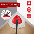Easywring 1-Tank System,Mop Replacement Heads for O-Ceda Mop Replace Head, Spin Mop Heads Replacements, Microfiber Spin Mop Refills, Easy Cleaning