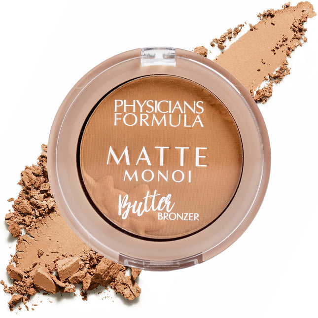 Physicians Formula Mini Matte Monoi Butter Bronzer, Matte Bronzer, Powder Face M