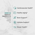 Vegan Tocotrienol with Coq-10 | Nano-Emulsified in EVOO for Better Absoprtion | Non-Gmo, Soy Free and Vegan Society Certified | 60 Veggie Softgels