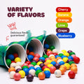 Gumballs for Gumball Machine - 1 Inch Large Gumballs - King Gumballs in Bulk - 2.4 Lb Gumball Machine Refills - 140 Pcs Giant Gumballs - Bulk Gum