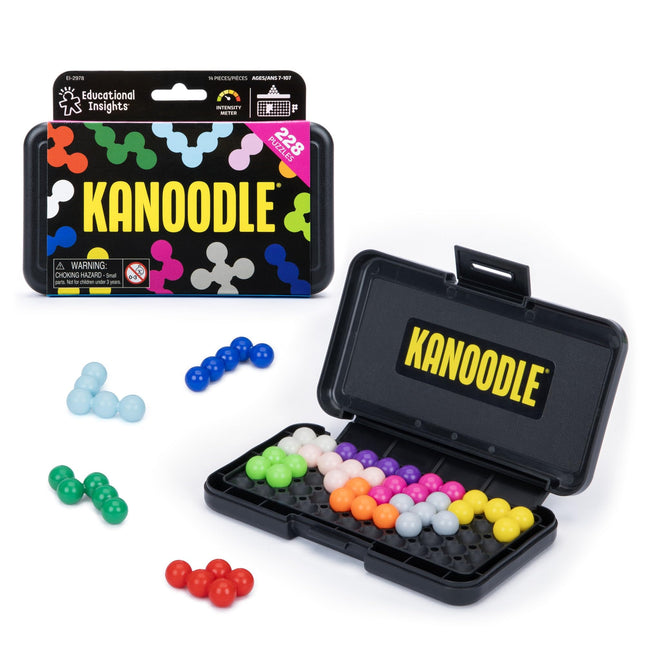 Educational Insights Kanoodle 3D Brain Teaser Puzzle Game, Featuring 200 Challen
