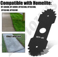9 inch 638006008 Edger Blade Compatible with Homelite Ryobi Edger, Edger Blade Replacement 638006008 638006007 RY13050 RY13050A RY15518 RY40030