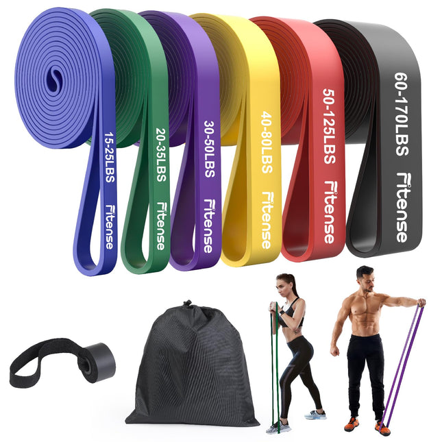 Resistance Bands Set - Pull up Bands for Men Women, Exercise Bands Resistance wi