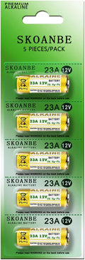 SKOANBE 10PCS Alkaline 23A L1028F LR23A A23S 23 Amp 12 Volt Battery 10Count(Pack of 2)