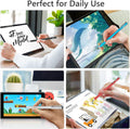 (2 Pcs)[0.18-inch Fine Tip ] Stylus Touch Screen Pens 5.5" L Perfect for Drawing Writing Gaming Compatiable with Apple iPad iPhone Samsung Tablets