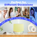 HOMILLY Essential Oil Diffuser, 120Ml USB Cable Colorful Quiet Aromatherapy Diffuser with 7 Colors Lights, Adjustable Mist Mode, Waterless Auto