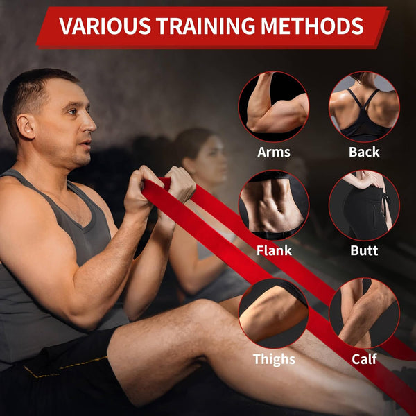 Resistance Bands Set Pull up Bands 3 Different Levels Fitness Exercise Bands for Men Women for Strength Training,Pilates,Yoga,Crossfit Include