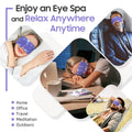 BeHoomi 20 Packs Steam Eye Mask, Heated Eye Mask Warm Compress for Eyes, Disposable Self Heating Steam Mask for Home, Sleep, Spa, Travel