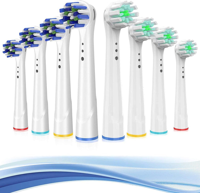 Replacement Toothbrush Heads for Oral B Braun, 8 Pack Professional Electric Toot