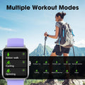 Smart Watch Fitness Tracker No APP No Phone Needed, Step Counter Watch light Purple