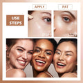 Erinde Liquid Highlighter, Face Bronzer Stick, Natural Glossy Finish, Lightweight Blendable Silky Smooth Cream Illuminator, Cruelty-Free, 01#