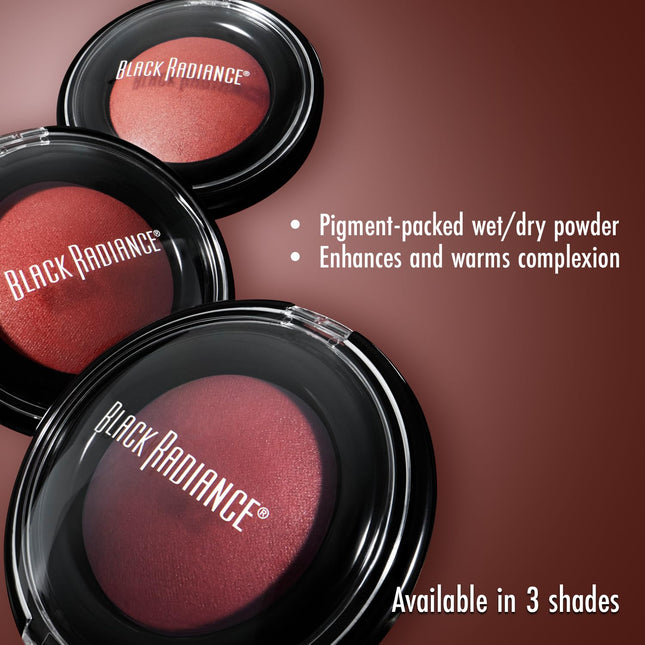 Black Radiance Artisan Color Baked Blush Warm Berry