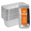 50-Pack Griddle Accessories for Blackstone - Grease Cup Liners Compatible with Blackstone 5017 Griddle, Aluminum Foil Drip Pan Disposable Grease