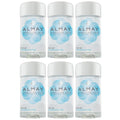 Almay Sensitive skin Clear Gel, Anti-Perspirant & Deodorant, Fragrance Free, 2.25-Ounce Stick (Pack of 6) Fragrance Free 2.25 Ounce (Pack of 6)