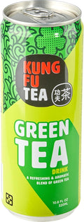 Kung Fu Tea Canned Green Tea Ã¢ÂÂ Lightly Sweetened Green Tea in a Can, Ready to Drink Ã¢ÂÂ All Natural, Premium Iced Tea Ã¢ÂÂ 10.8 Oz Cans,