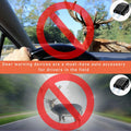 Dickno 4 PCS Deer Whistles for Car, Automotive Deer Warning Whistle Devices, Animal Warning Devices Avoids Collision, Universal Animal Alert