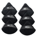 AOA Studio Velvet Puffs Makeup Puff Set of 6 Loose Powder Body Powder, Velour Makeup Blender Sponge Foundation Blending Sponges Set Beauty Makeup