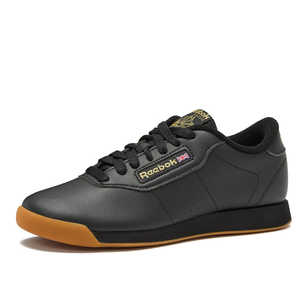 Reebok Princess Sneakers for Women, Comfortable Walking or Tennis Womens Shoes 9 Black/Gum