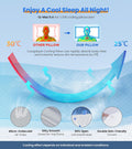 Ultra Pain Relief Cooling Pillow for Neck Support, Adjustable Cervical Pillow Cozy Sleeping, Odorless Ergonomic Contour Memory Foam Pillows,