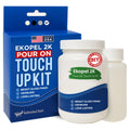 Ekopel Bathtub Refinishing Kit - Made in The USA - Odorless Tub and Tile Reglazing - Most Durable Never Peel Tub Paint Coating - Pour On Touch Up Size