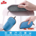 Sponges Kitchen Dish Sponge for Washing Dishes Cleaning Kitchen, All-Purpose, 6 Pack, Non Scratch, Rough Scrubbers Side for Non-Stick Cookware,