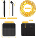 Selarlyt 200 LED 72Ft Solar String Lights for Outside, Solar Fairy Lights for Outside Waterproof with 8 Modes, Twinkle Light for Patio Tree