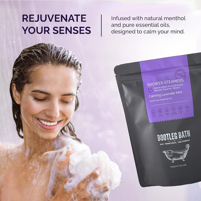 Shower Steamers Aromatherapy 15 Pack, Lavender Shower Bombs, Great Mother'S Day 