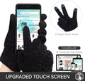 FZ FANTASTIC ZONE Womens Winter Warm Touchscreen Gloves for Cold Weather One Size Black